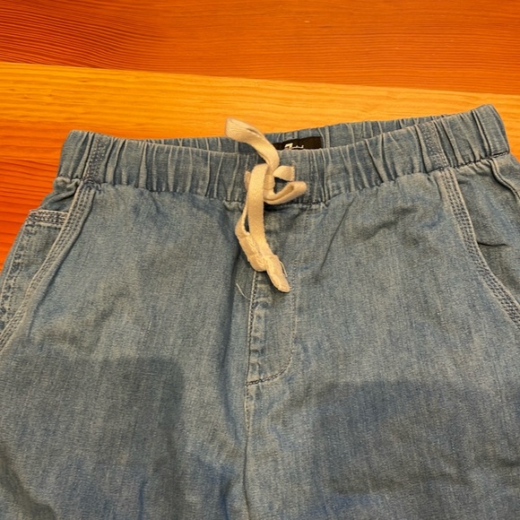 7 For All Mankind Drawstring Jogger Pants SZ XS 0-2 - Picture 3 of 4